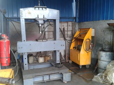 Prensa Hidráulica 120 Ton